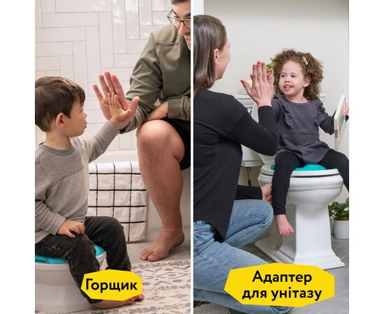 Горщик Baby Einstein Geared for Success 2 в 1 унітаз (17087), зображення 6