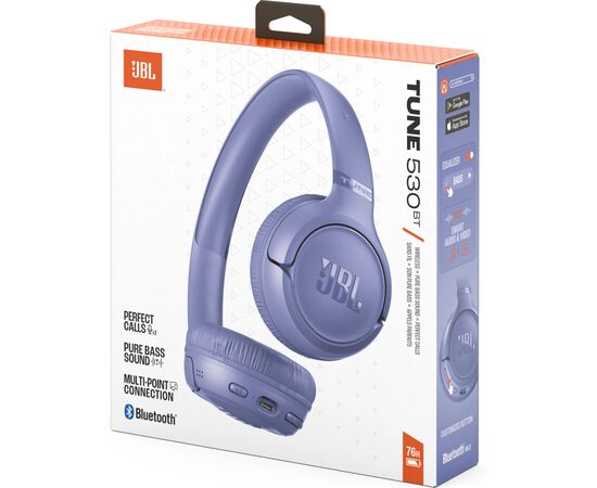 Наушники JBL Tune 530BT Lavender (JBLT530BTLAVEU), изображение 11