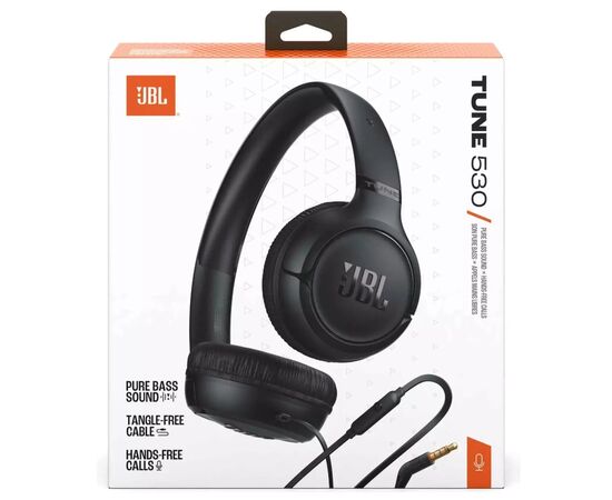 Наушники JBL Tune 530 Black (JBLT530BLK), изображение 9