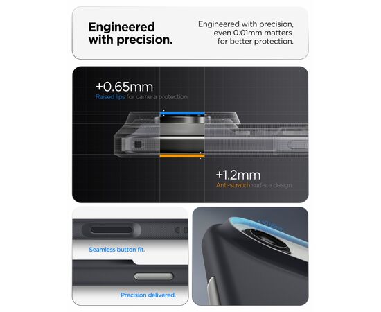 Чехол для мобильного телефона Spigen Nano Pop MagFit iPhone 17 Air Black Sesame (ACS10301), изображение 5