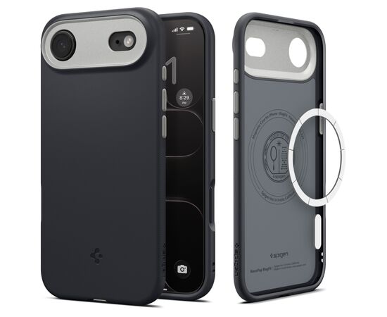 Чехол для мобильного телефона Spigen Nano Pop MagFit iPhone 17 Air Black Sesame (ACS10301), изображение 8