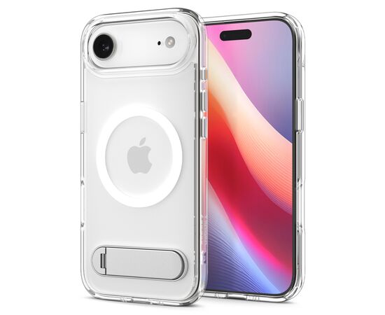 Чехол для мобильного телефона Spigen Ultra Hybrid S MagFit iPhone 17 Air Clear White (ACS09926), изображение 11