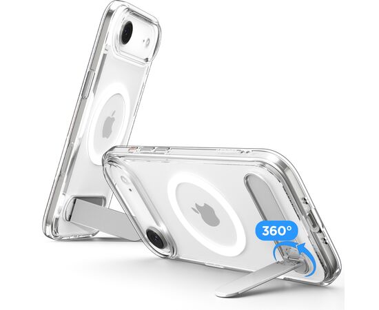 Чехол для мобильного телефона Spigen Ultra Hybrid S MagFit iPhone 17 Air Clear White (ACS09926), изображение 8