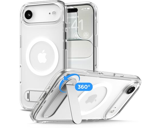 Чехол для мобильного телефона Spigen Ultra Hybrid S MagFit iPhone 17 Air Clear White (ACS09926), изображение 9
