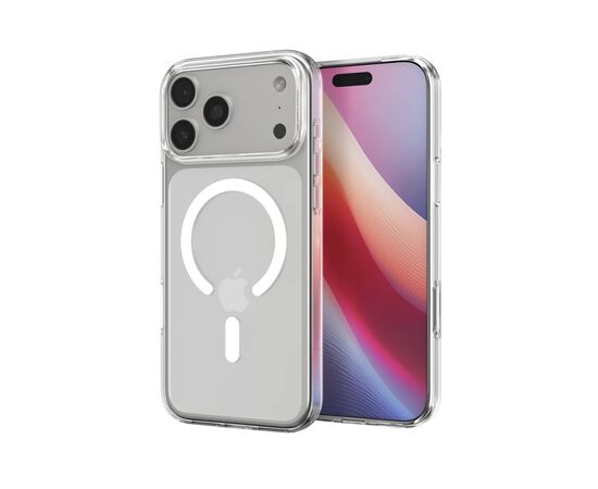 Чехол для мобильного телефона Spigen Liquid Crystal MagFit iPhone 17 Pro Max Clear White (ACS10394), изображение 2