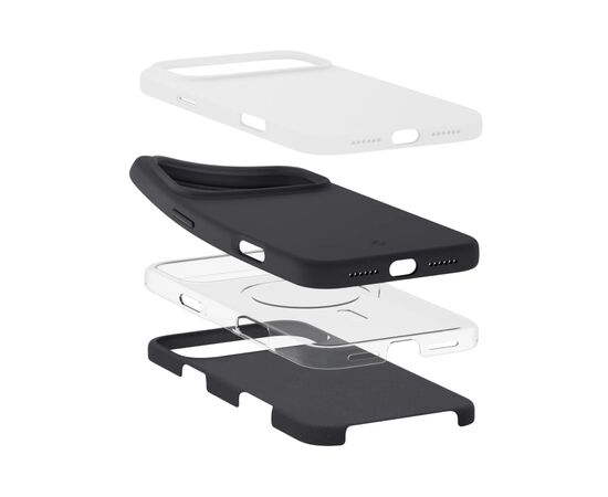 Чехол для мобильного телефона Spigen Silicone Fit MagFit iPhone 17 Pro Max Black (ACS10270), изображение 10