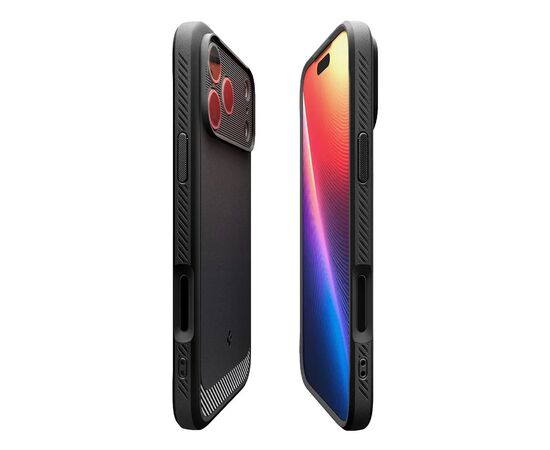 Чехол для мобильного телефона Spigen Rugged Armor MagFit iPhone 17 Pro Matte Black (ACS10329), изображение 3