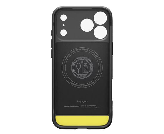 Чехол для мобильного телефона Spigen Rugged Armor MagFit iPhone 17 Pro Matte Black (ACS10329)
