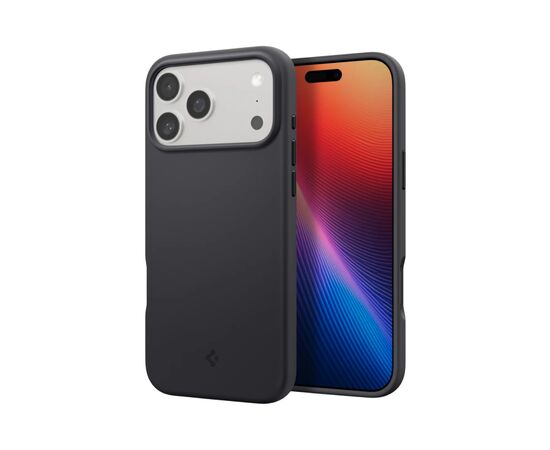 Чехол для мобильного телефона Spigen Silicone Fit MagFit iPhone 17 Pro Black (ACS10335), изображение 2