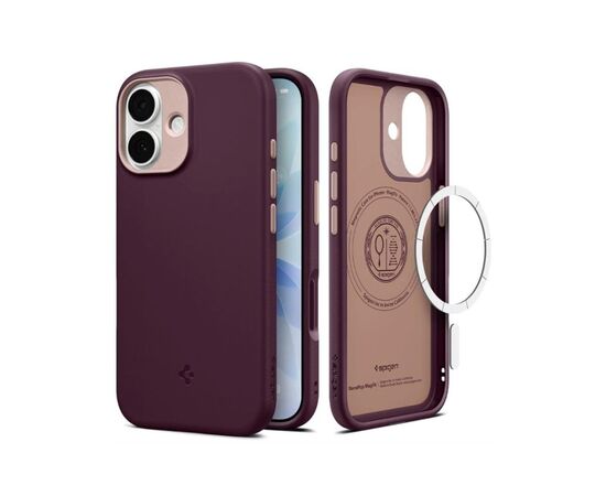 Чехол для мобильного телефона Spigen Nano Pop MagFit iPhone 17 Burgundy Bean (ACS10365), изображение 2