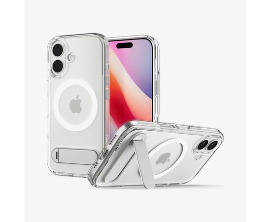 Чехол для мобильного телефона Spigen Ultra Hybrid S MagFit iPhone 17 Clear White (ACS09981), изображение 12