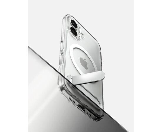 Чехол для мобильного телефона Spigen Ultra Hybrid S MagFit iPhone 17 Clear White (ACS09981), изображение 7