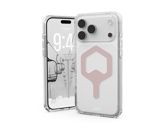 Чехол для мобильного телефона UAG Plyo MagSafe iPhone 17 Pro Max Ice/Rose Gold (114530114348), изображение 6