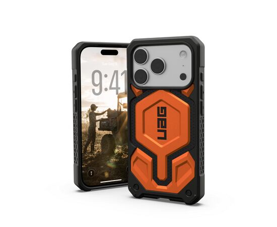 Чехол для мобильного телефона UAG Monarch Pro MagSafe iPhone 17 Pro Orange (114513119797), изображение 8