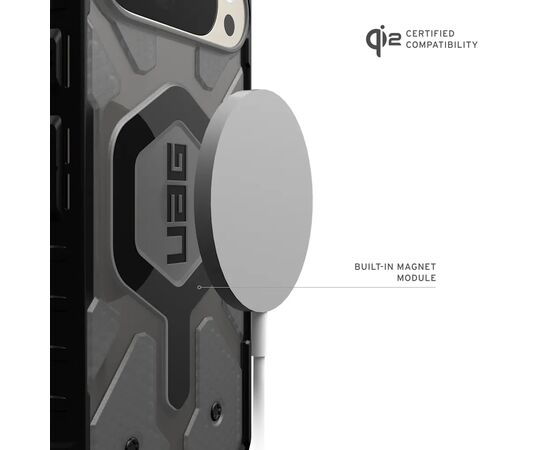 Чехол для мобильного телефона UAG Pathfinder Clear MagSafe Google Pixel 10 Pro XL Ash (614470113140), изображение 4