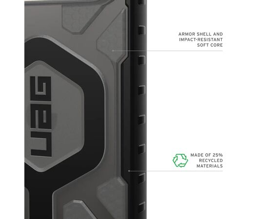Чехол для мобильного телефона UAG Pathfinder Clear MagSafe Google Pixel 10 Pro XL Ash (614470113140), изображение 6