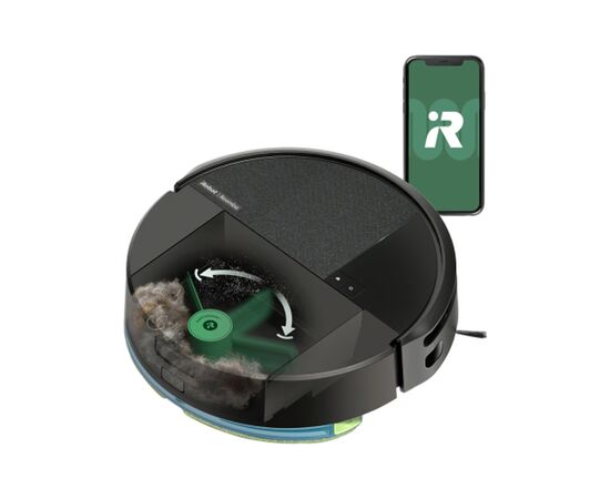 Пылесос iRobot Roomba Combo Dust Compactor 205 (Black) (L121040), изображение 5