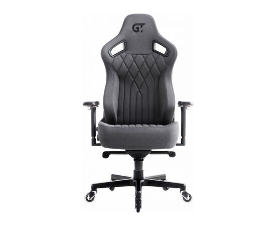 Кресло игровое GT Racer X-0732 Gray (X-0732 Fabric Gray XL), изображение 2