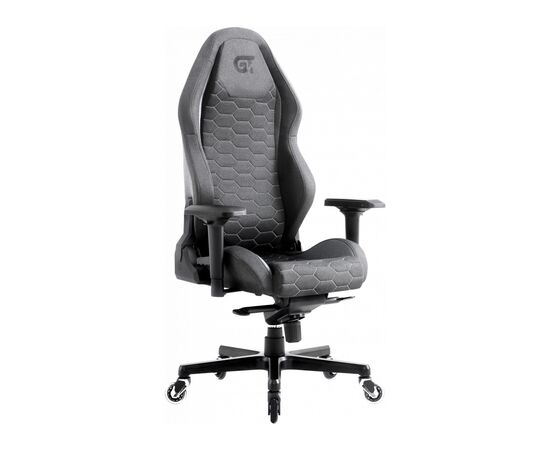 Крісло ігрове GT Racer X-3105 Dark Gray (X-3105 Fabric Dark Gray/Gray), зображення 3
