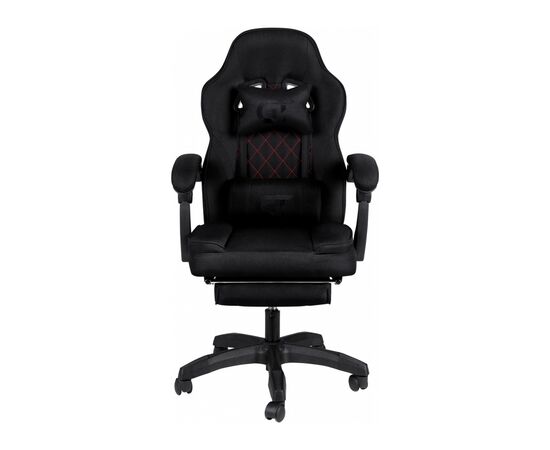 Кресло игровое GT Racer X-6028 Black (X-6028 Fabric Black), изображение 2