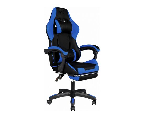Кресло игровое GT Racer X-6032 Black/Blue (X-6032 Fabric Black/Blue)