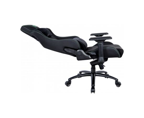 Кресло игровое GT Racer X-8006 Black/Green (X-8006 Fabric Black/Green), изображение 4
