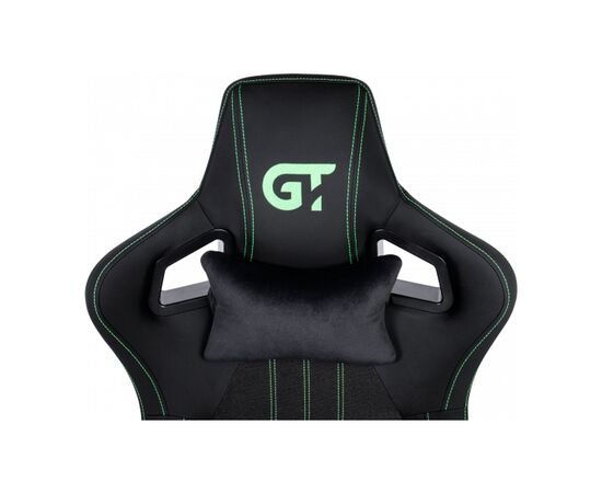 Кресло игровое GT Racer X-8006 Black/Green (X-8006 Fabric Black/Green), изображение 8