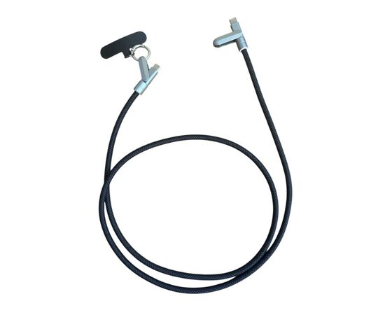 Дата кабель USB-C to USB-C 1.2m PD3.1 100W braided black XoKo (XK-SC-HLD-200-BK)