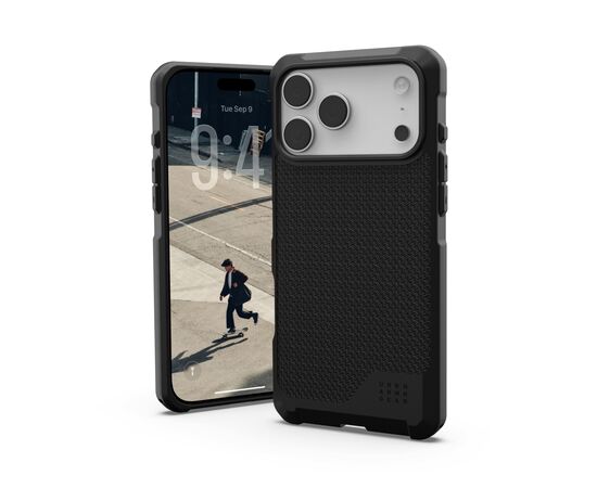 Чехол для мобильного телефона UAG iPhone 17 Pro Max Metropolis LT MagSafe Kevlar Black (114518113940), изображение 2