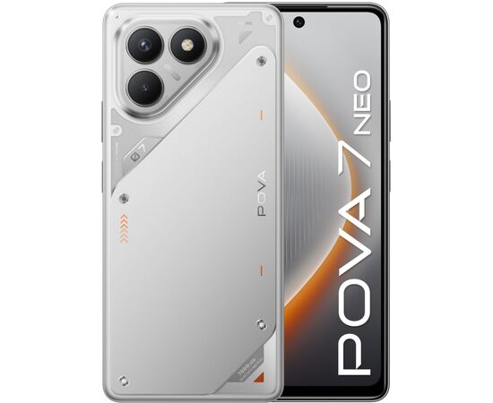 Мобильный телефон Tecno POVA 7 Neo 8/256Gb Magic Silver (4894947086816)