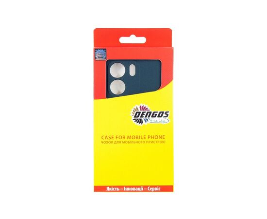 Чехол для мобильного телефона Dengos Carbon Motorola G06 Blue (DG-TPU-CRBN-241), изображение 3