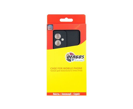 Чехол для мобильного телефона Dengos Carbon Motorola G55 Black (DG-TPU-CRBN-248), изображение 3