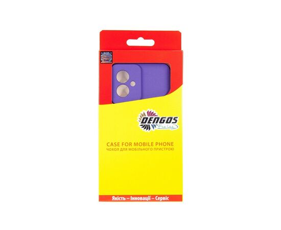 Чехол для мобильного телефона Dengos Carbon Motorola G55 Purple (DG-TPU-CRBN-250), изображение 3