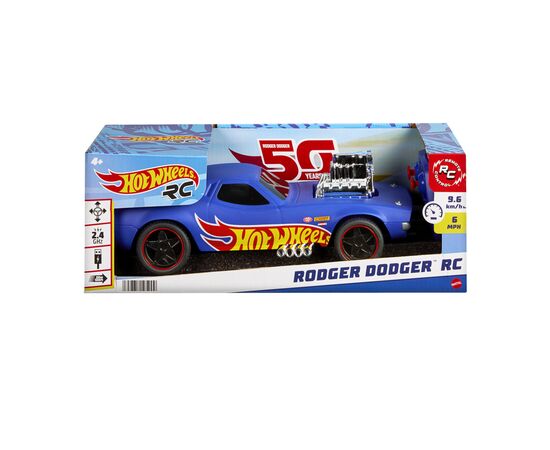 Радіокерована іграшка Hot Wheels Автомодель Rodger Dodger 1:16 (HTP54), зображення 3