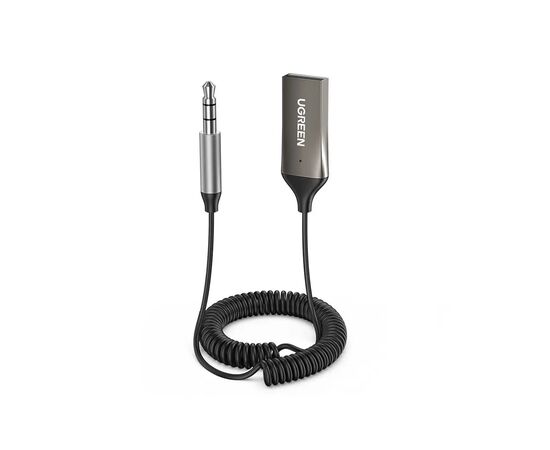 FM модулятор Ugreen Bluetooth 5.0 Aux with mic CM309 UGREEN Black (70601)