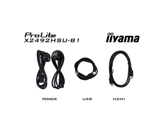 Монітор iiyama X2492HSU-B1, зображення 12