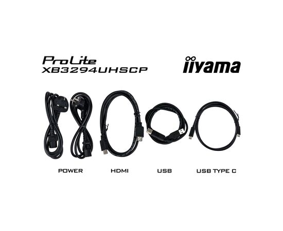 Монітор iiyama XB3294UHSCP-B1, зображення 12