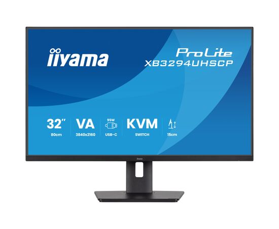 Монітор iiyama XB3294UHSCP-B1