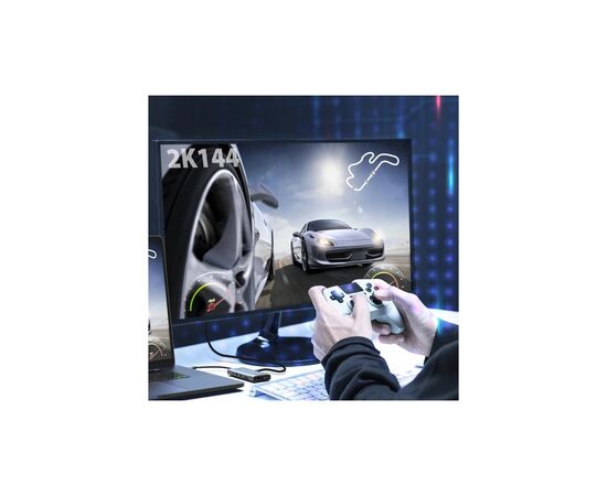 Концентратор J5create USB-C 9-in-1 2xUSB 3.2 + 2xUSB-C PD + 2xHDMI 4K + DisplayPort + SD/TF + RJ45 1000Mbps gray (JCD397-N), зображення 11