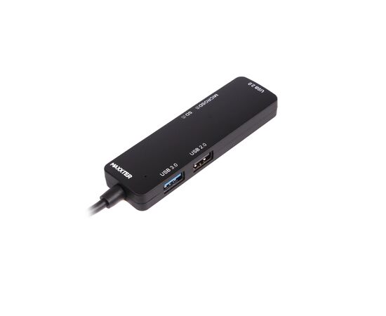 Концентратор Maxxter USB-C to 1xUSB 3.0 + 2xUSB 2.0 + SD/TF (HU3C-3PTF-01), зображення 3