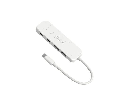Концентратор J5create USB-C to 2xUSB-A + 2xUSB-C 3.2 10Gbps white (JCH342EW-N)