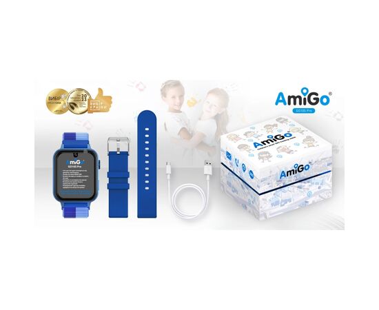 Смарт-годинник Amigo GO10S Pro WIFI Синій Смарт-годинник для дітей (1182492), зображення 2