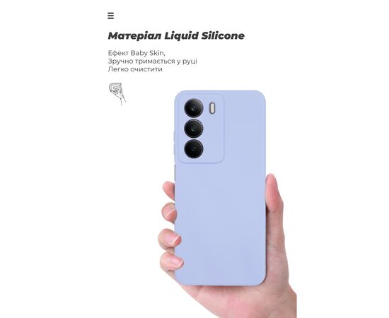 Чехол для мобильного телефона Armorstandart ICON Realme C73 5G Camera cover Lavender (ARM88506), изображение 7