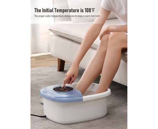 Массажная ванночка для ног NAIPO XKAM-SPA18 блакитний, изображение 6