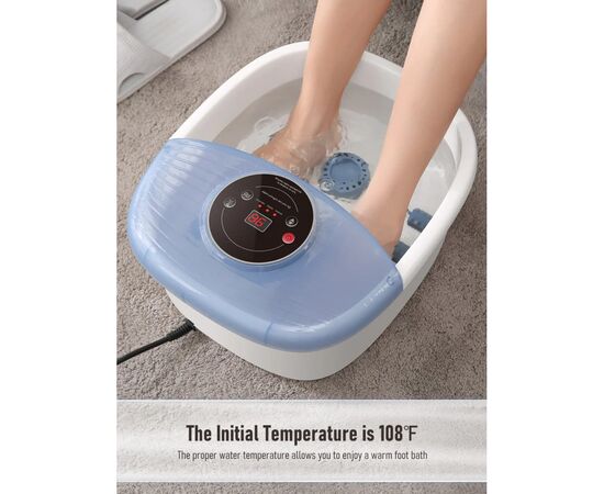 Массажная ванночка для ног NAIPO XKAM-SPA18 блакитний, изображение 7