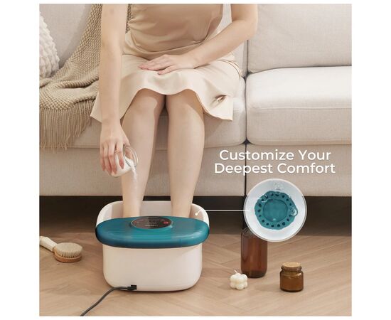 Массажная ванночка для ног NAIPO XKAM-SPA18 зелений, изображение 6