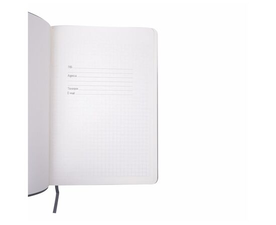 Блокнот Berganote Tessil А5, чорний (50040538-01), зображення 5