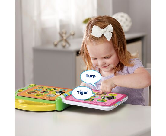 Развивающая игрушка VTech Англо-украинский словарик 100 животных (80-609576), изображение 4