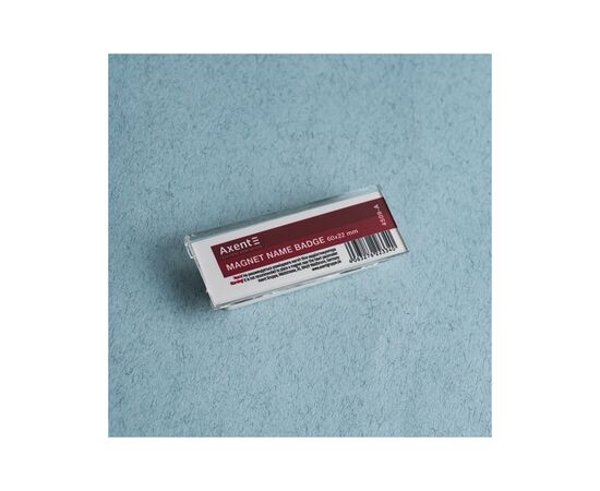 Бейдж Axent акриловый на магните 4509 (60х22 мм) (4509-A), изображение 2