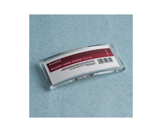 Бейдж Axent акриловий на магніті 4512 (70х30 мм) (4512-A), зображення 3